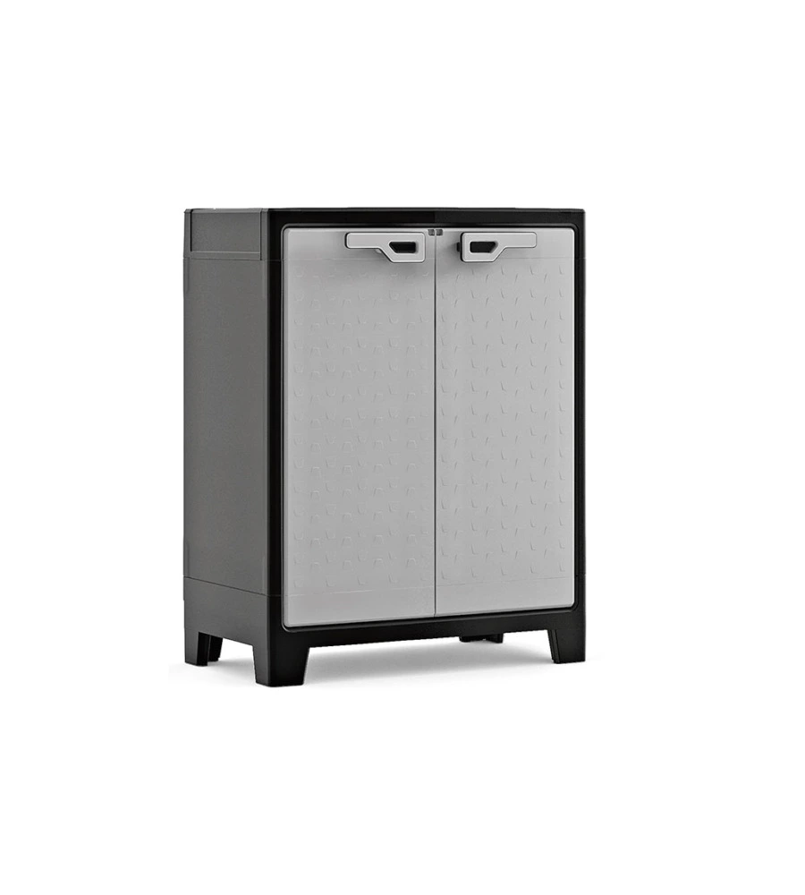 ARMADIO IN RESINA BASSO KETER "TITAN" GRIGIO, 80X44X100 CM
